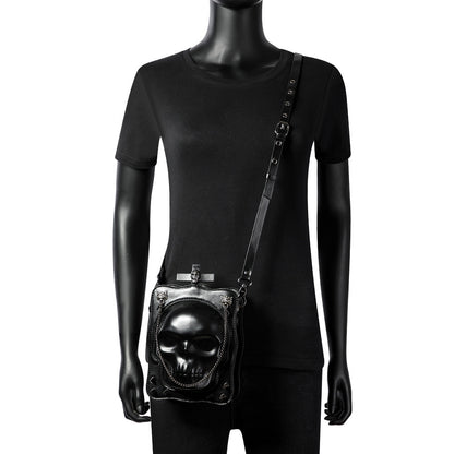 Halloween 3D Skull Crossbody Bags For Women - treasure supply