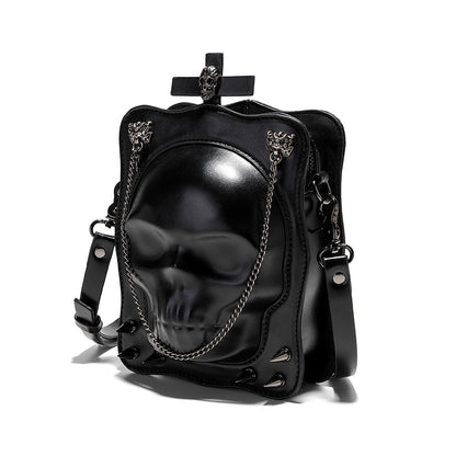 Halloween 3D Skull Crossbody Bags For Women - treasure supply