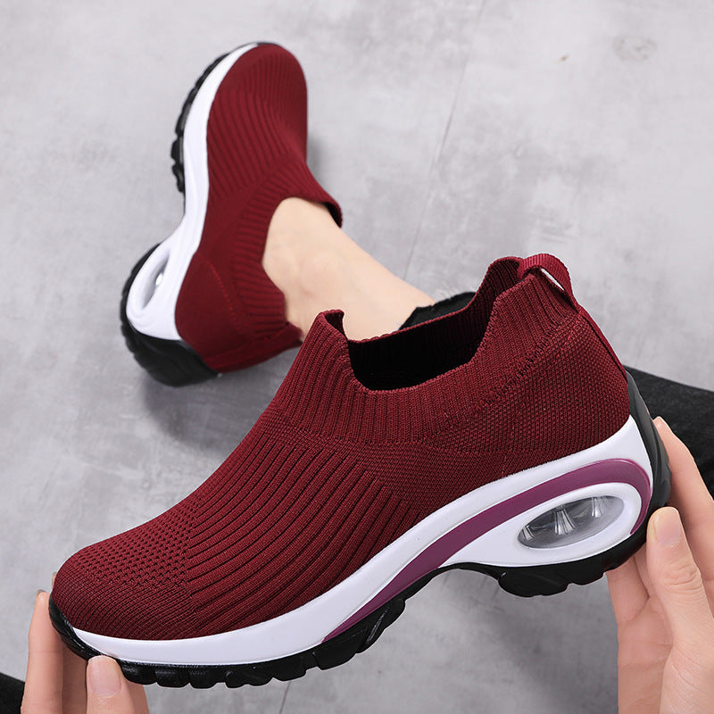 Women Air Cushion Mesh Running Sports Shoes