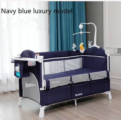 Multifunctional Baby Cot Splicing Large Bed Movable - treasure supply