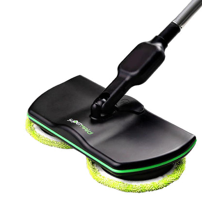 Rechargeable Wireless Rotating Electric Mop Floor Wiper - treasure supply