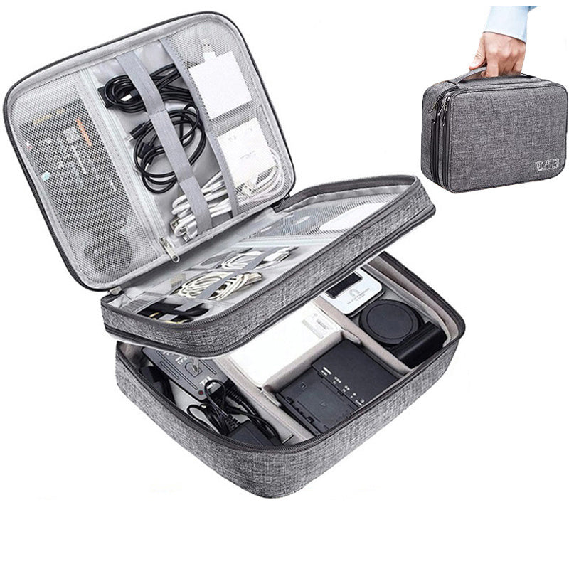 Electronics Travel Cable Organizer Bag Waterproof