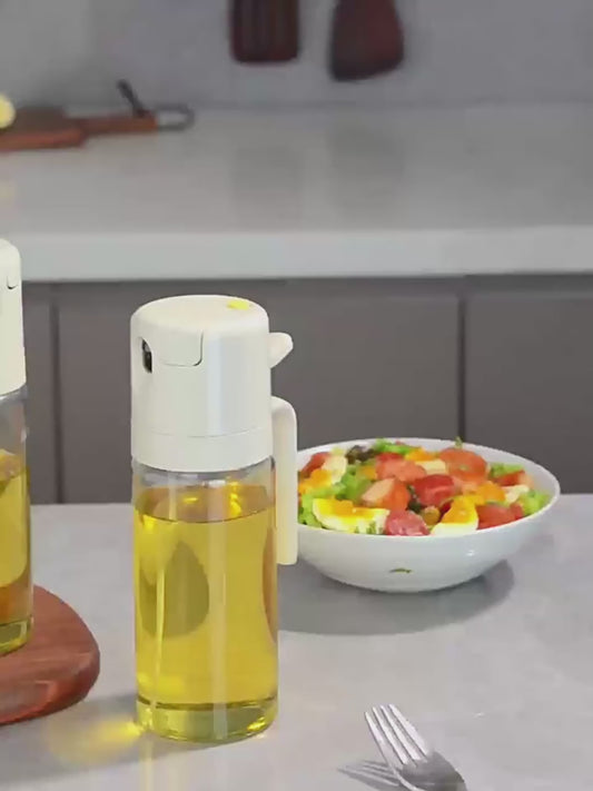 2 In 1 Oil Sprayer Bottle BBQ Cooking Oil Dispenser Olive Oil Pourers Sprayers - Treasure Supply