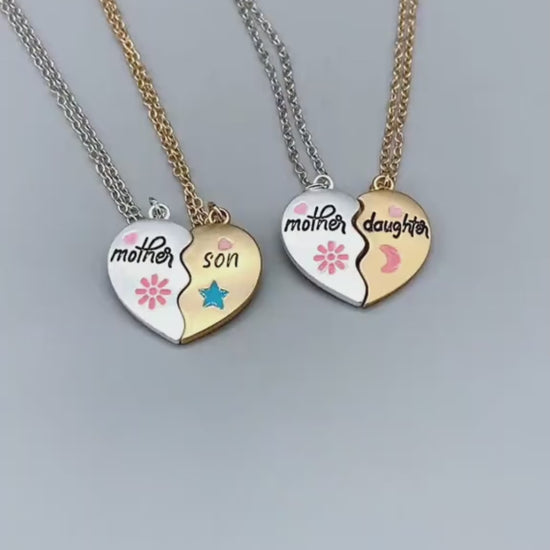 2PCS Set Jewelry Mother Daughter Necklace - treasure supply