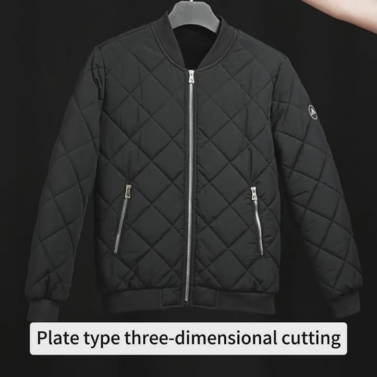 Men's Winter Warm Thickened Baseball Jacket - treasure supply